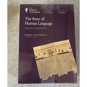 NEW SEALED Story of Human Language DVD & Guide Great Courses